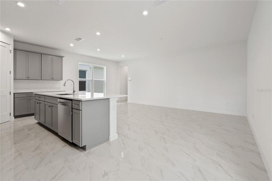 Spacious kitchen to entertain.