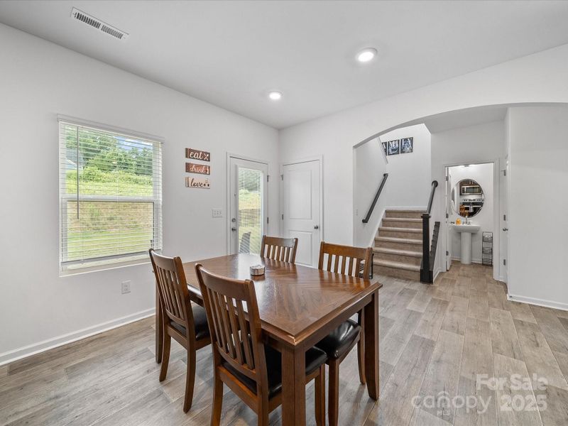 Furnished interior view inside a new home in , Dallas (Image 11). Furnished interior view inside a new home in , Dallas (Image 11).