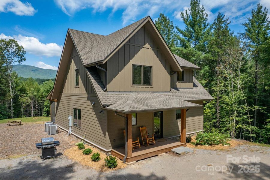 Front exterior of a new home in , Nebo, NC, highlighting curb appeal (Image 21).