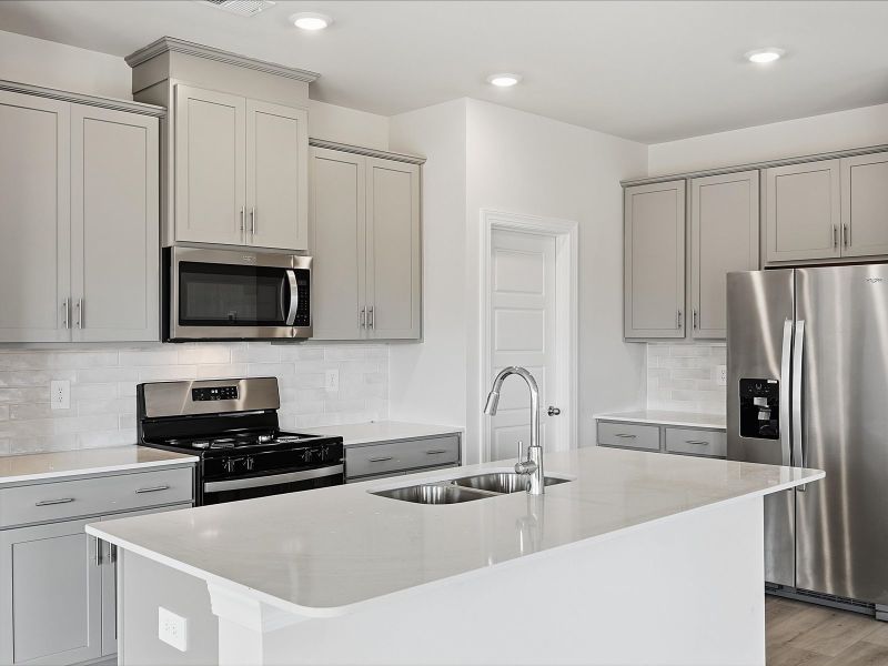 Furnished interior view inside a new home in Southwell Commons, Anderson (Image 4).