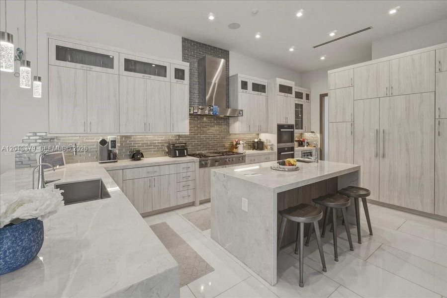 Furnished interior view inside a new home in , Pinecrest (Image 42).