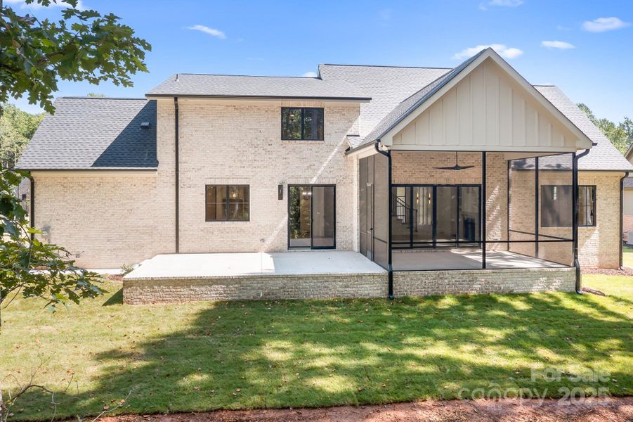 Front exterior of a new home in , Mooresville, NC, highlighting curb appeal (Image 25).