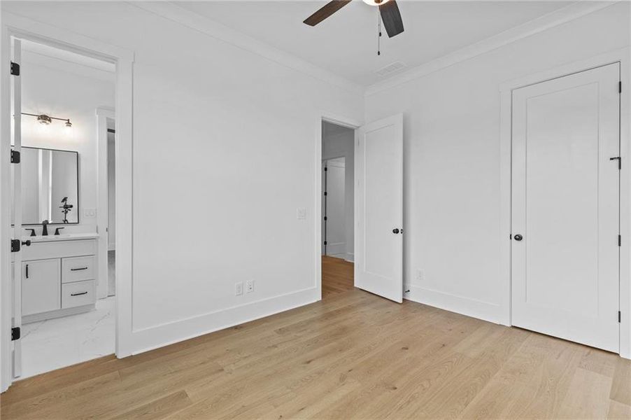 Spacious, unfurnished interior of a new home in , Buford (Image 37).