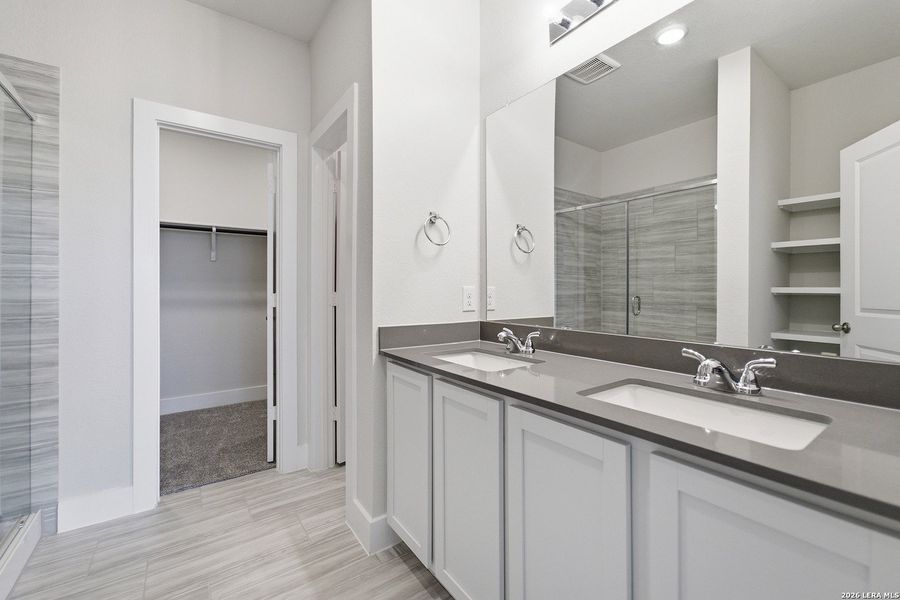 Furnished interior view inside a new home in Morgan Meadows, San Antonio (Image 12).