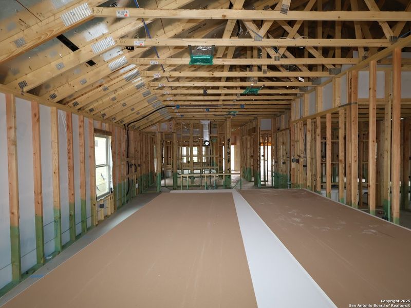 In-progress construction of a new home in Winding Brook, San Antonio, TX (Image 30).