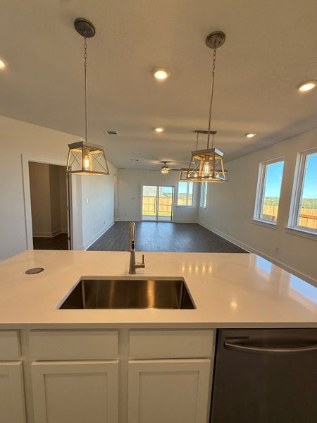 Close-up of interior finishes inside a home in Sage Collection – Freedom at Anthem, Kyle (Image 6).