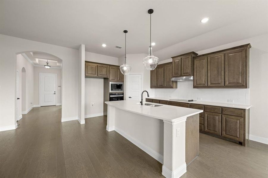 Furnished interior view inside a new home in Mockingbird Hills, Joshua (Image 5).