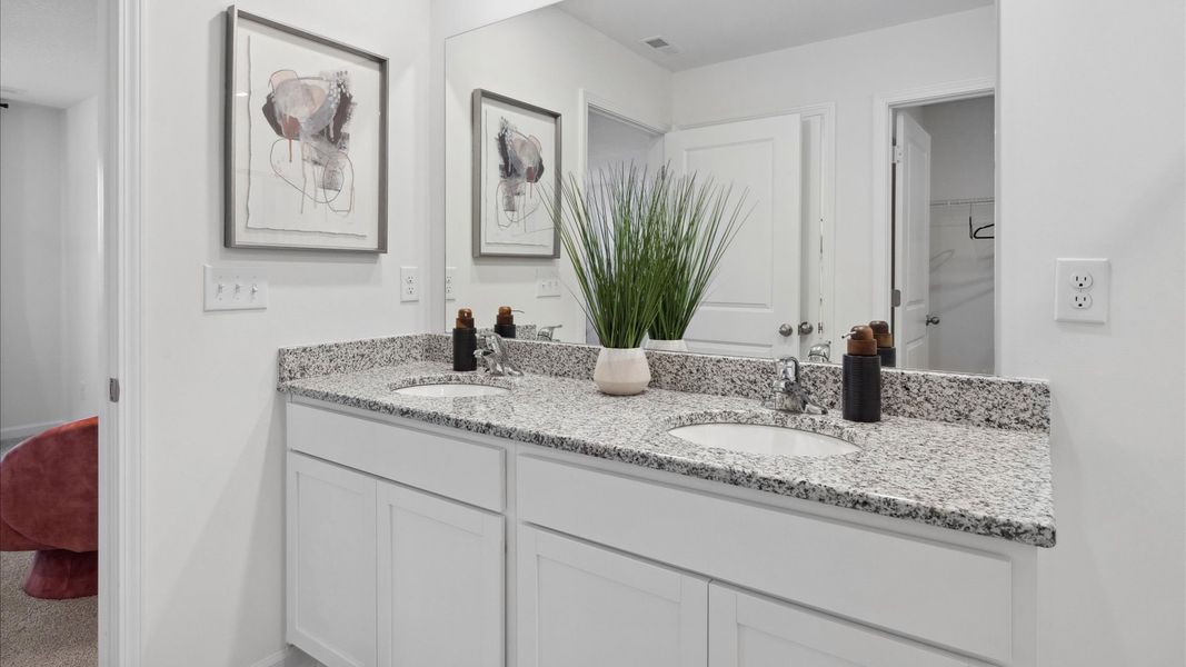 Representative furnished interior of a home built from the Belhaven by D.R. Horton in Mary's Pointe, Clinton (Image 15). Representative furnished interior of a home built from the Belhaven by D.R. Horton in Mary's Pointe, Clinton (Image 15).