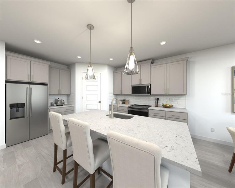 Furnished interior view inside a new home in Coasterra - Reserve Series, Palmetto (Image 7).