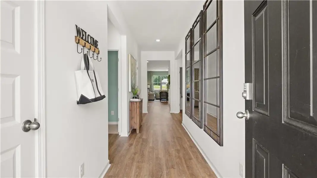 Furnished interior view inside a new home in Fox Crossing, Griffin (Image 21).