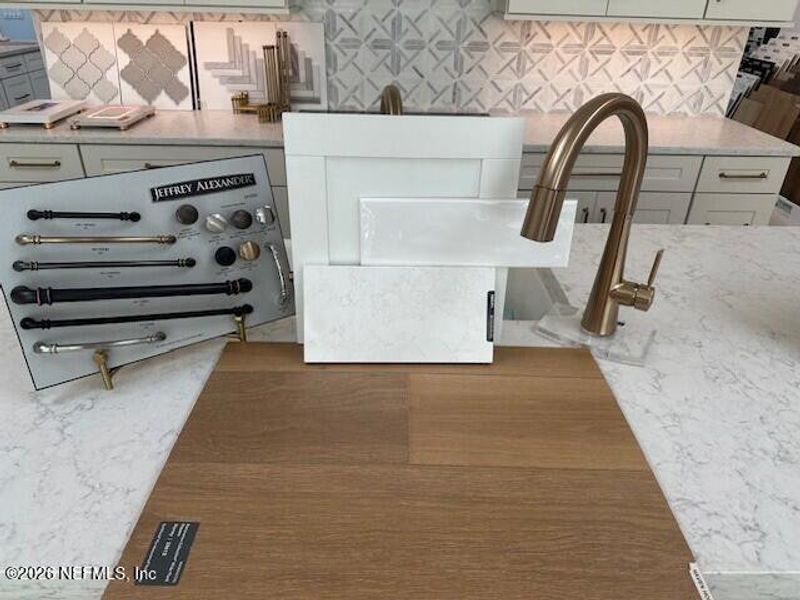 Sample of building materials used in homes in Crosswinds at Nocatee, Ponte Vedra (Image 4).