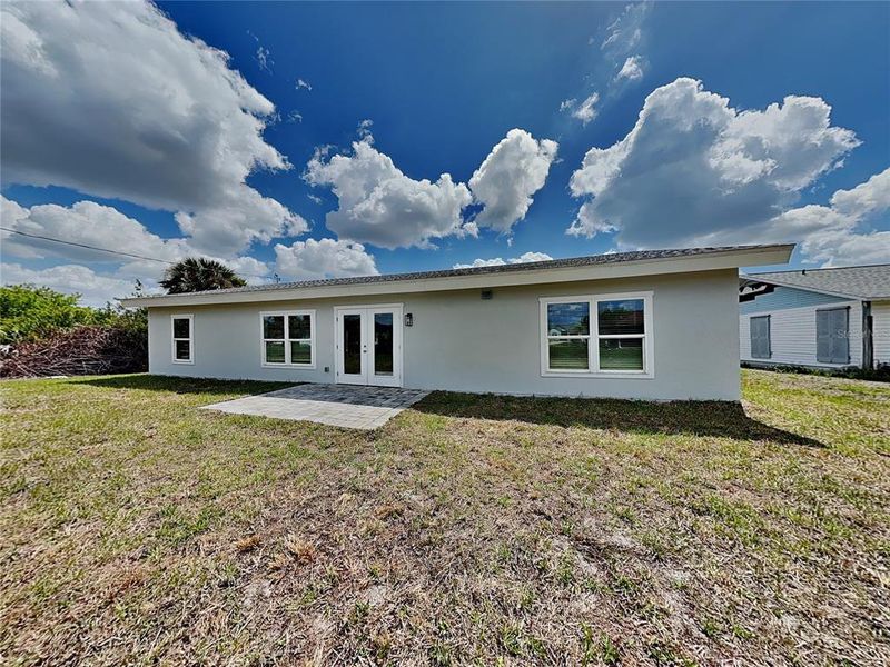 Exterior details and patio area of a home in , North Port (Image 2). Exterior details and patio area of a home in , North Port (Image 2).
