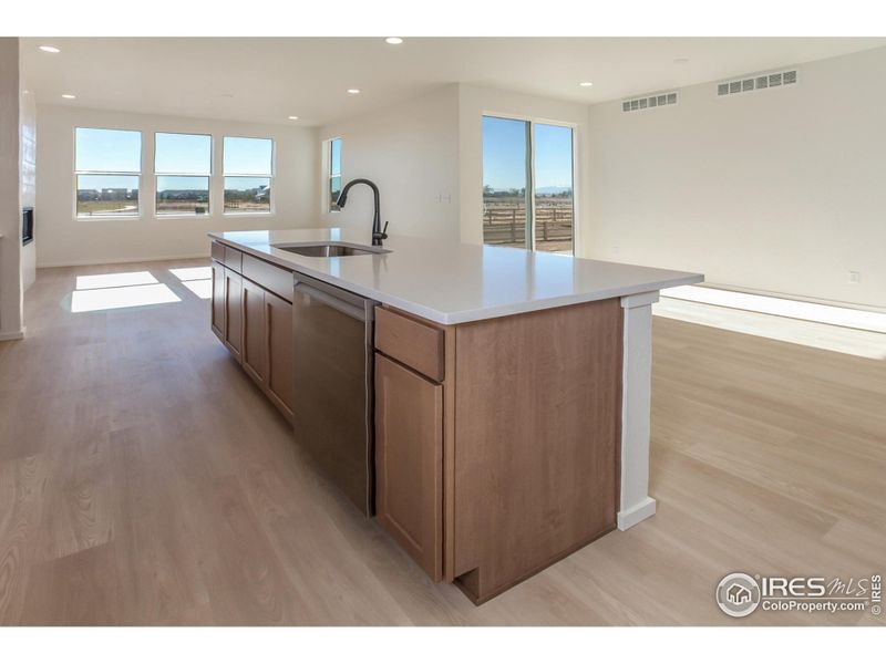 Large Kitchen Island