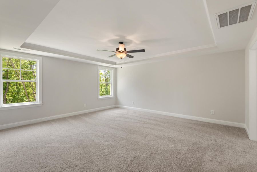 Spacious, unfurnished interior of a new home in Fiddler's Ridge, Advance (Image 21).
