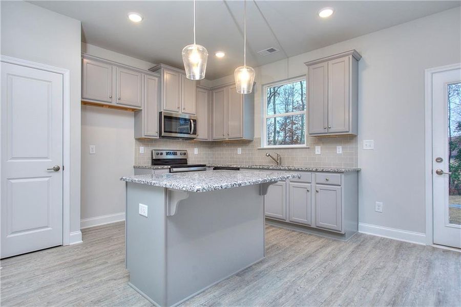 Furnished interior view inside a new home in , Homer (Image 6).