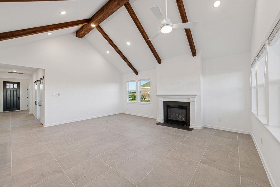 Open living area (*Photo not of actual home and used for illustration purposes only.)