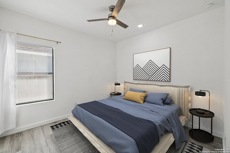 Furnished interior view inside a new home in , San Antonio (Image 11). Furnished interior view inside a new home in , San Antonio (Image 11).