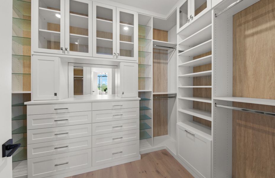 Representative furnished interior of a home built from the Layton Grande by DiVosta in BeachWalk by Manasota Key, Englewood (Image 5).
