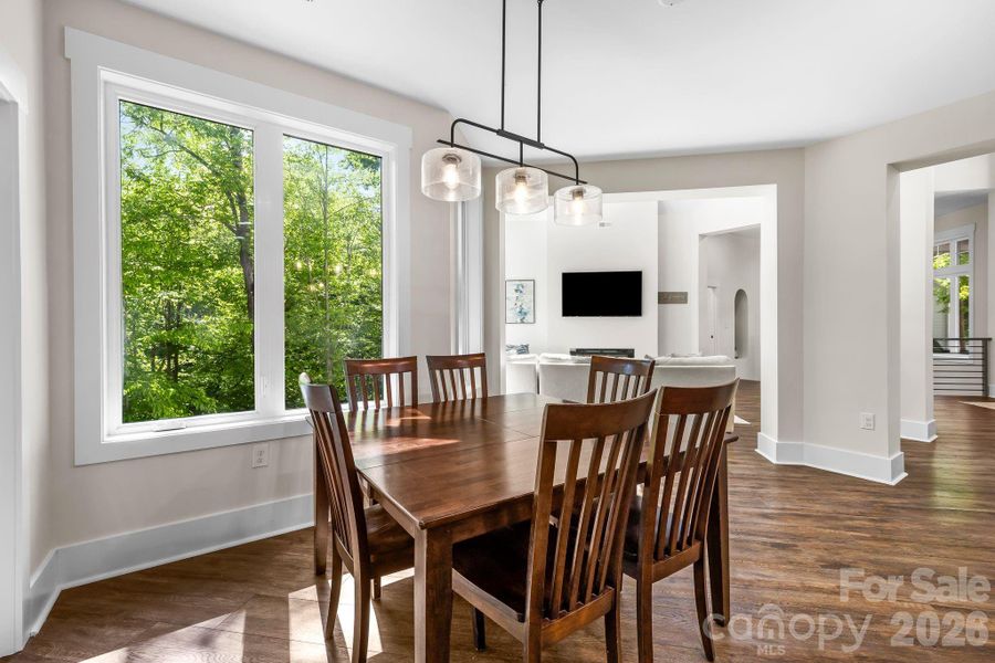 Furnished interior view inside a new home in , Denver (Image 40).
