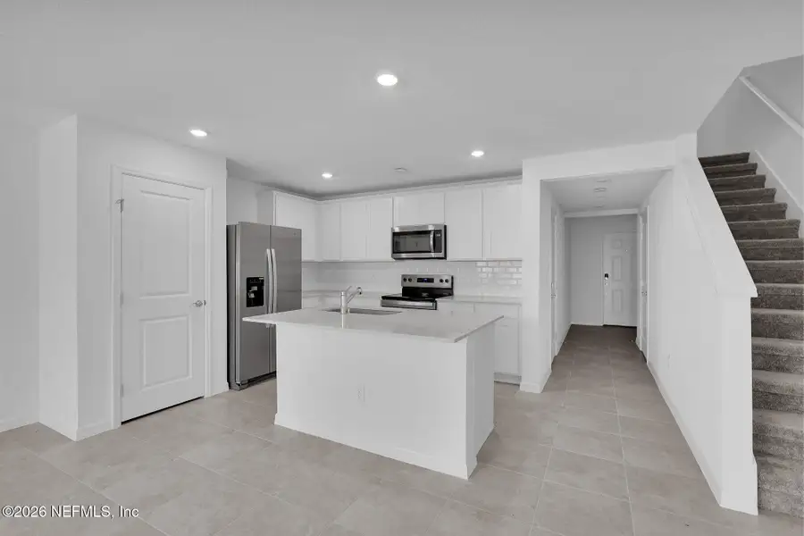 Furnished interior view inside a new home in , Jacksonville (Image 9).