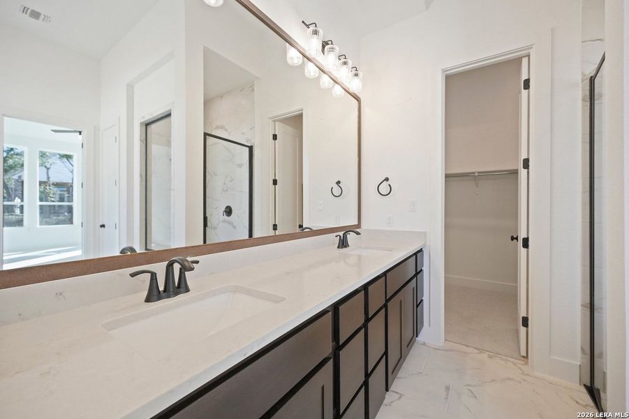 Furnished interior view inside a new home in La Cima, San Marcos (Image 7).