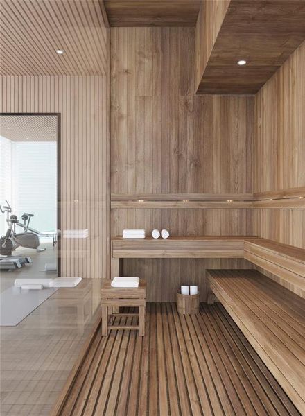 Furnished interior view inside a new home in , Sarasota (Image 10).