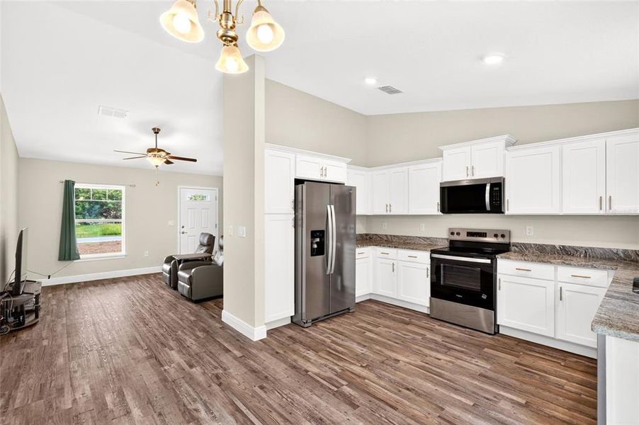 Furnished interior view inside a new home in , Ocala (Image 10). Furnished interior view inside a new home in , Ocala (Image 10).
