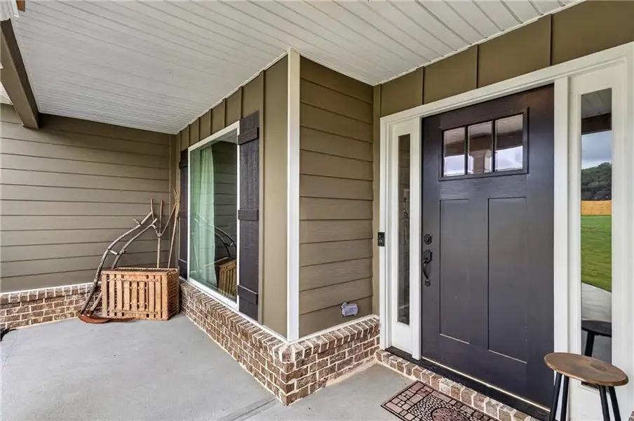 Exterior details and patio area of a home in , Winder (Image 3).
