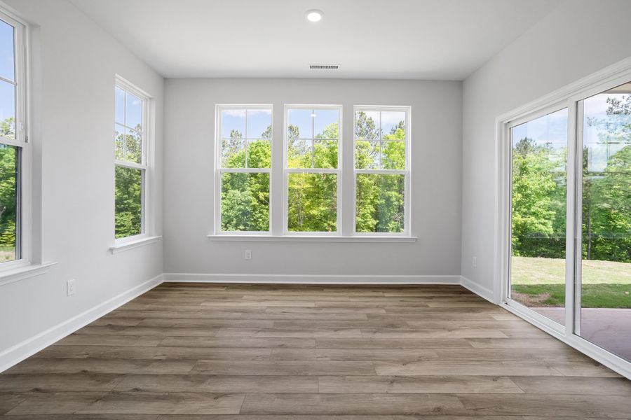 Spacious, unfurnished interior of a new home in Sweetbrier, Durham (Image 24). Spacious, unfurnished interior of a new home in Sweetbrier, Durham (Image 24).