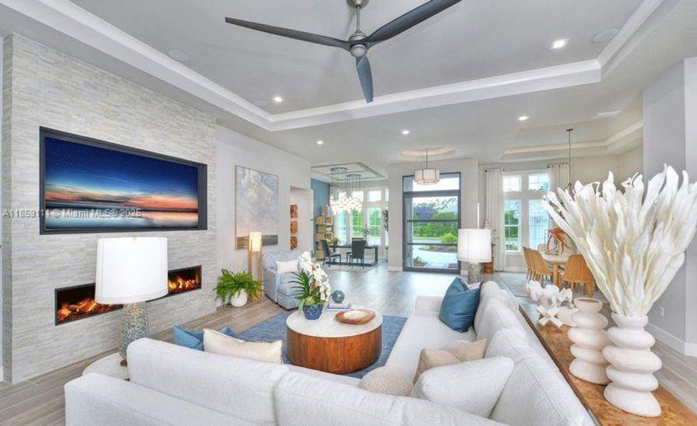 Furnished interior view inside a new home in Westlake Executive, Ormond Beach (Image 21).