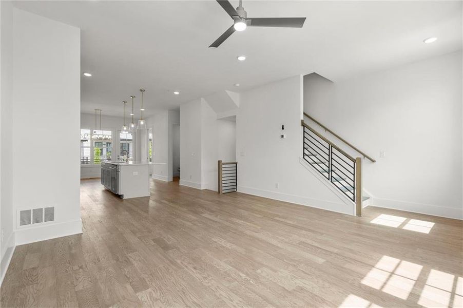 Spacious, unfurnished interior of a new home in The Gathering – Alpharetta, Alpharetta (Image 18).