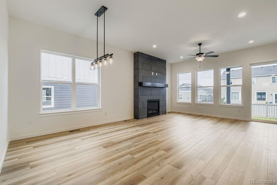 Spacious, unfurnished interior of a new home in , Colorado Springs (Image 23).