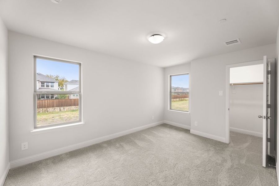 Representative exterior photo of a completed home built from the Opal by Impression Homes in Sereno Oaks at Buckner Terrace, Dallas, TX (Image 19). Representative exterior photo of a completed home built from the Opal by Impression Homes in Sereno Oaks at Buckner Terrace, Dallas, TX (Image 19).