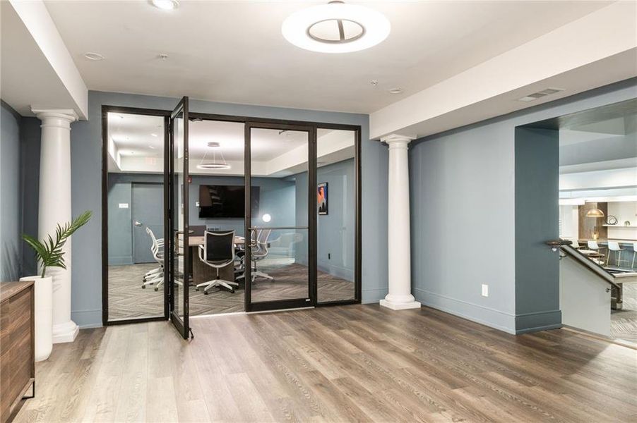 Furnished interior view inside a new home in 1200 Ponce, Atlanta (Image 16).