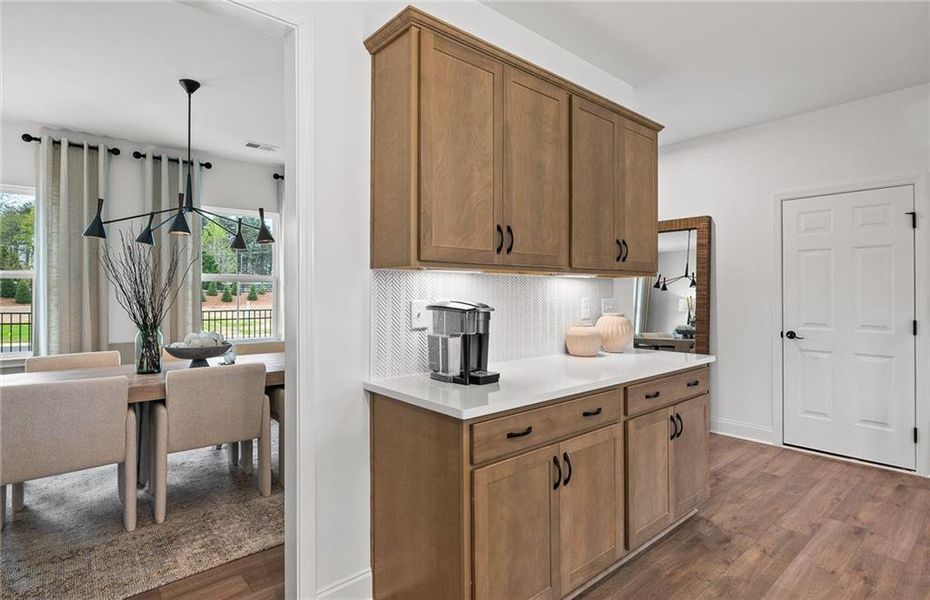 Furnished interior view inside a new home in Berkeley Mill, Cumming (Image 4).