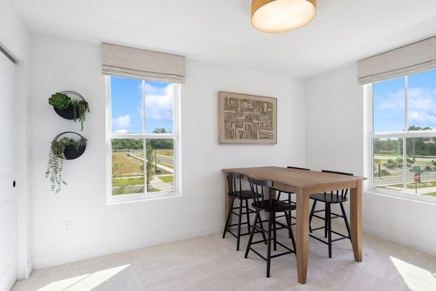 Furnished interior view inside a new home in , Stuart (Image 39).