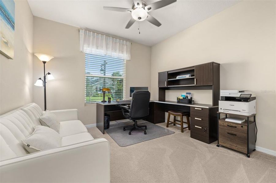 Furnished interior view inside a new home in Farm at Varrea, Plant City (Image 5). Furnished interior view inside a new home in Farm at Varrea, Plant City (Image 5).