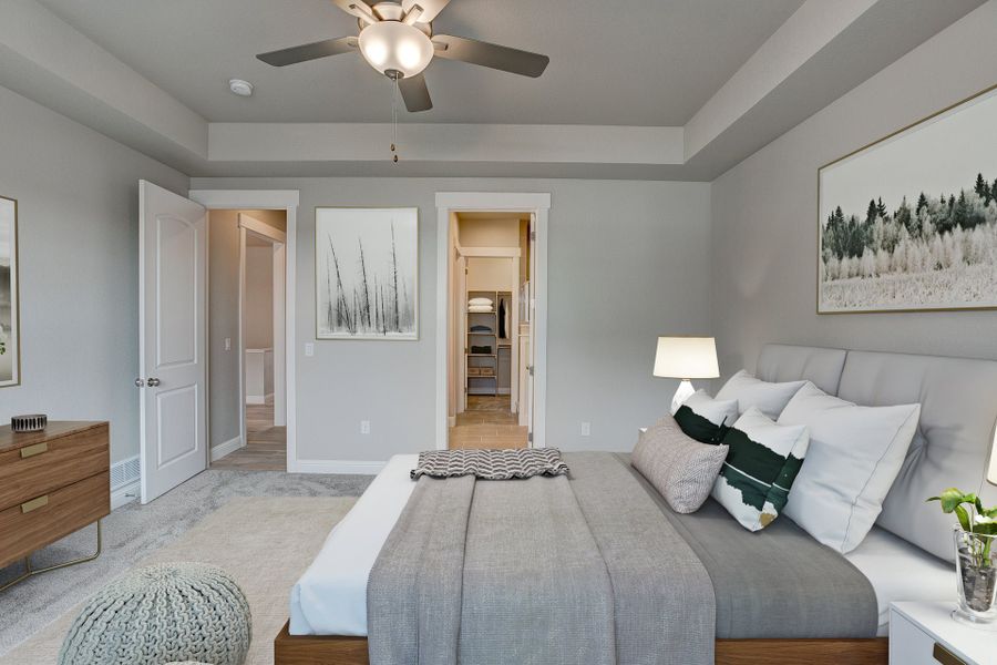 Representative furnished interior of a home built from the The Larkspur by Landmark Homes in Country Farms Village - The Cottages, Windsor (Image 10). Representative furnished interior of a home built from the The Larkspur by Landmark Homes in Country Farms Village - The Cottages, Windsor (Image 10).