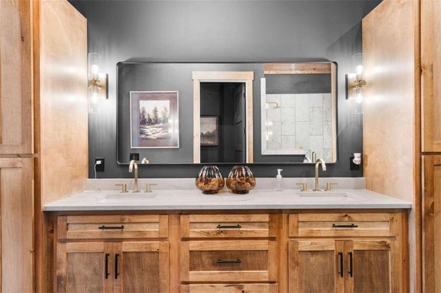 Furnished interior view inside a new home in , Ellijay (Image 17).