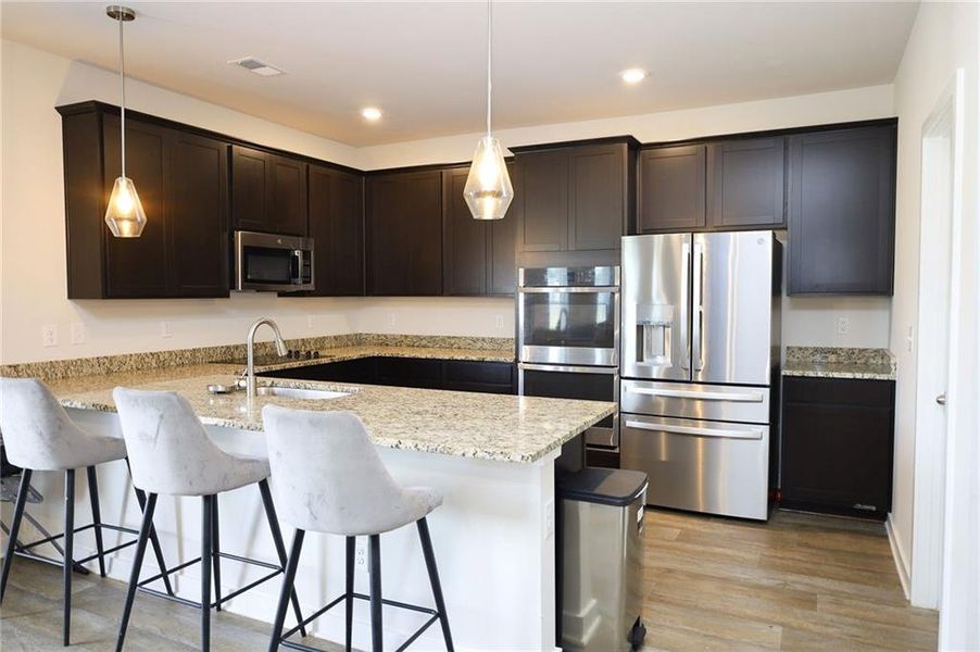 Furnished interior view inside a new home in , McDonough (Image 10).