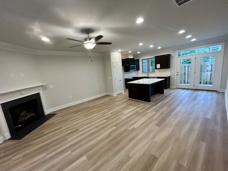 Spacious, unfurnished interior of a new home in Trellises, High Point (Image 12).