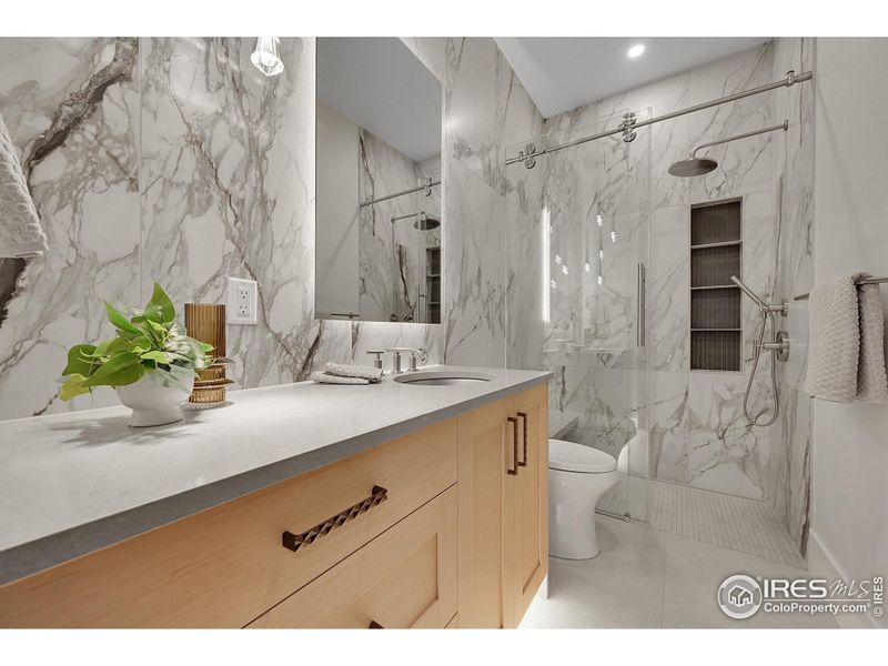 Furnished interior view inside a new home in , Fort Collins (Image 31).