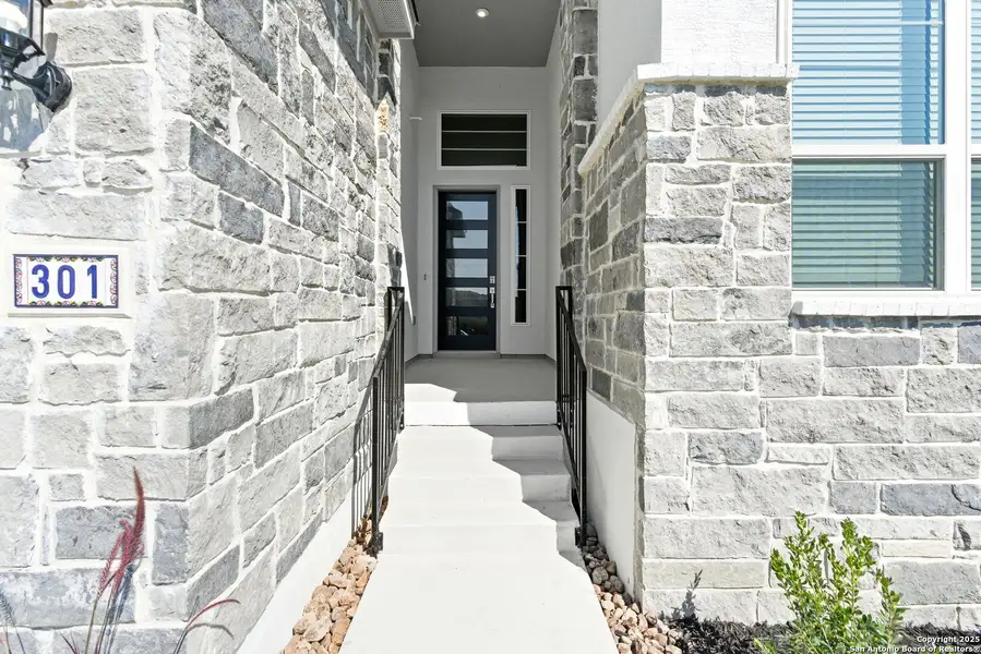 Exterior details and patio area of a home in Esperanza – New Phase Now Selling, Boerne (Image 3).