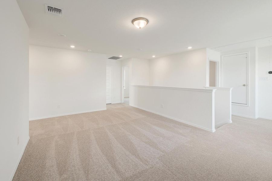 Spacious, unfurnished interior of a new home in Salerno - Heritage Collection, Round Rock (Image 27).