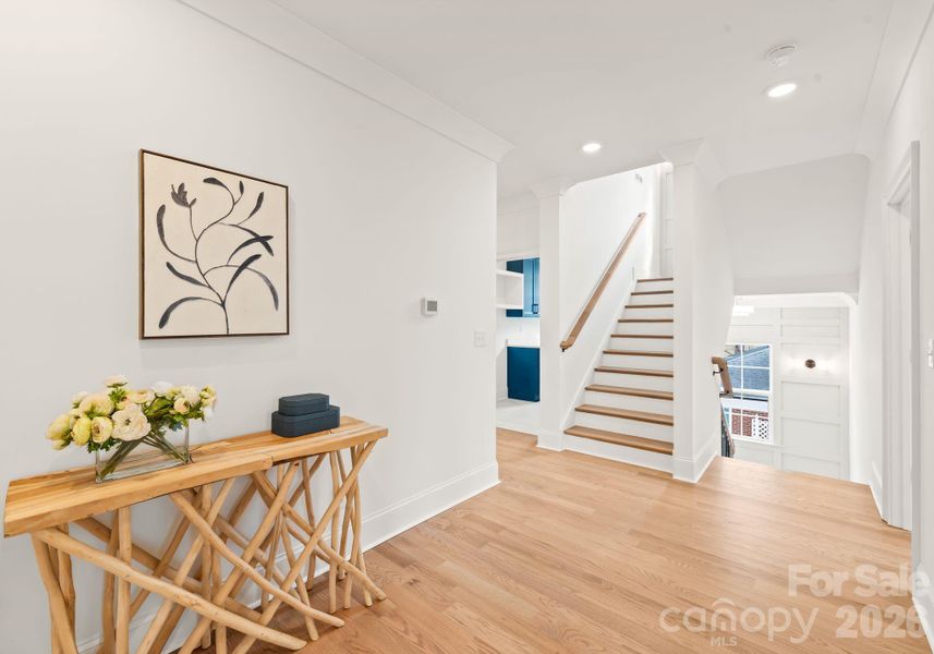 Furnished interior view inside a new home in , Charlotte (Image 39).