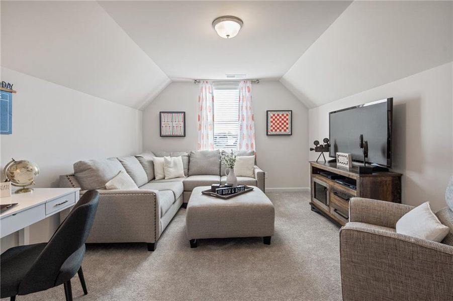 Furnished interior view inside a new home in Capstone Estates, Chattanooga (Image 35).
