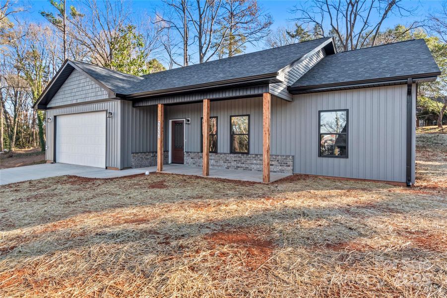 Exterior details and patio area of a home in , Winston-Salem (Image 19).