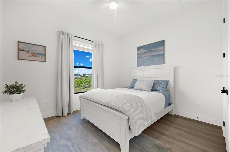 Furnished interior view inside a new home in , Placida (Image 38).