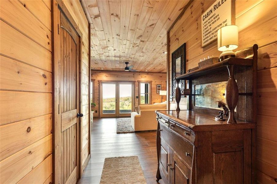 Furnished interior view inside a new home in , Morganton (Image 43).