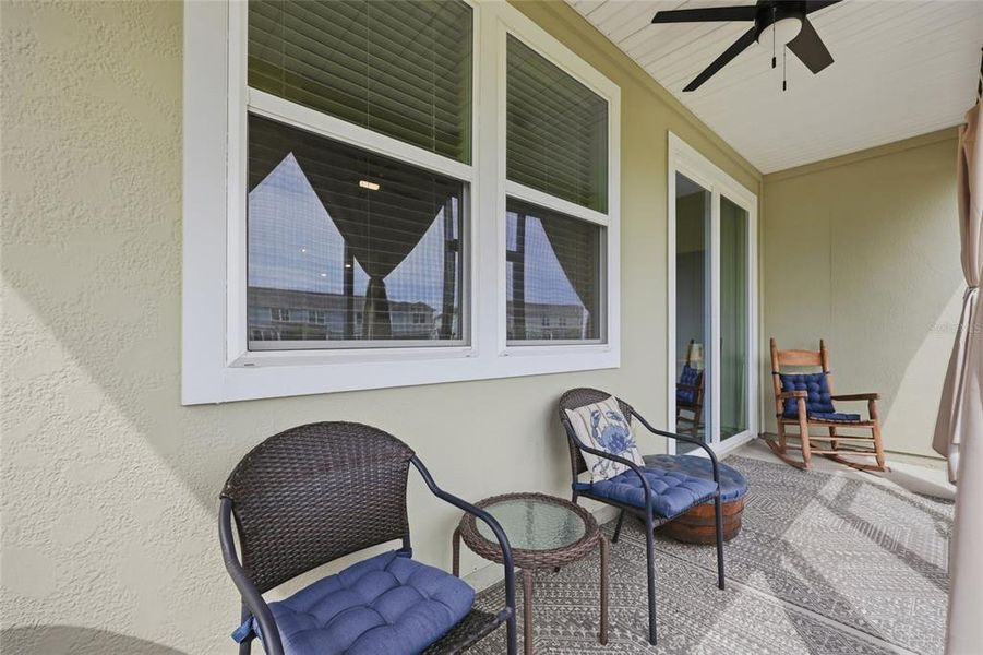 Exterior details and patio area of a home in , Palm Coast (Image 35).